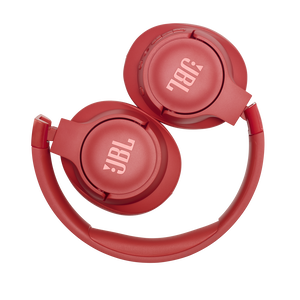 JBL Tune 750BTNC - Coral Orange - Wireless Over-Ear ANC Headphones - Detailshot 2